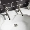 Crosswater Belgravia Crosshead Long Nose Basin Tap - Chrome