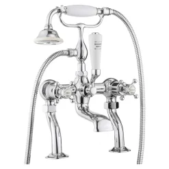 Crosswater Belgravia Crosshead Bath Shower Mixer - Chrome