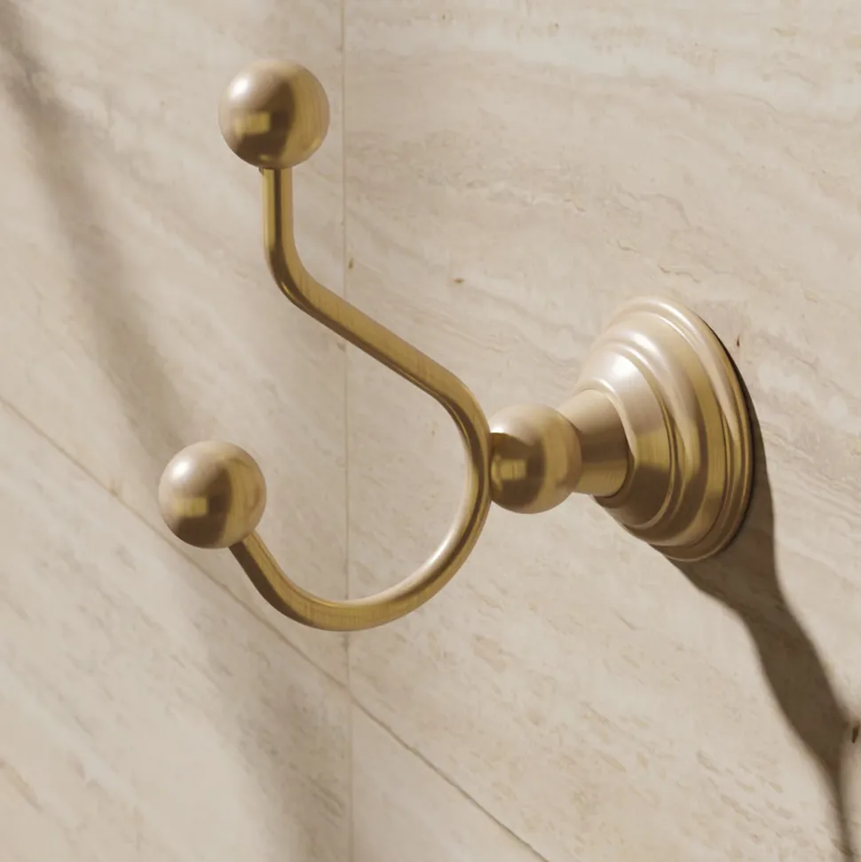 Crosswater Belgravia Double Robe Hook