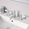 Crosswater Belgravia Lever 3 Hole Basin Mixer with Pop-Up Waste