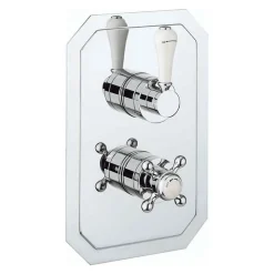 Crosswater Belgravia Lever Slimline 1 Outlet WRAS Approved Concealed Thermostatic Shower Valve