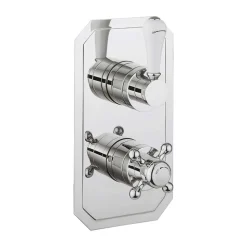 Crosswater Belgravia Lever Slimline 2 Outlet Concealed Thermostatic Shower Valve