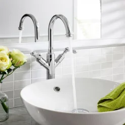 Crosswater Belgravia Lever Tall Monobloc Basin Mixer