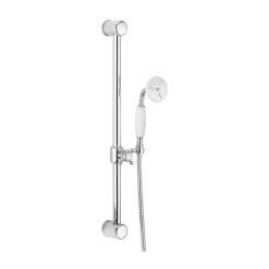 Crosswater Belgravia 600mm Slide Rail Kit with Handset & Hose - Chrome