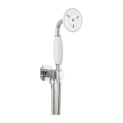 Crosswater Belgravia Shower Handset, Wall Outlet & Hose