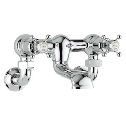 Crosswater Belgravia Wall Unions - Chrome