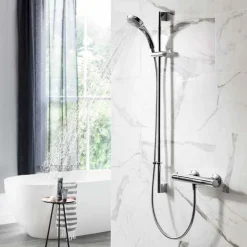 Crosswater Central Exposed Thermostatic Shower Bar Valve