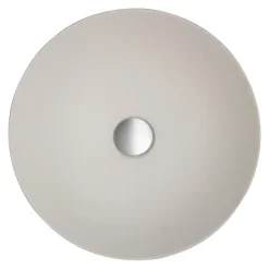 Crosswater Circus Brushed Nickel 400mm Round Countertop Basin