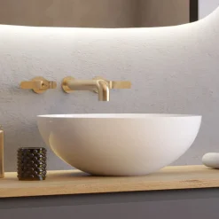 Crosswater Circus White Round Countertop Basin