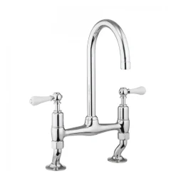 Crosswater Cucina Belgravia Lever Dual Handle Kitchen Mixer