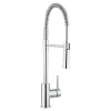Crosswater Cucina Cook Side Lever Mono Kitchen Mixer with Flexi Spray - Chrome