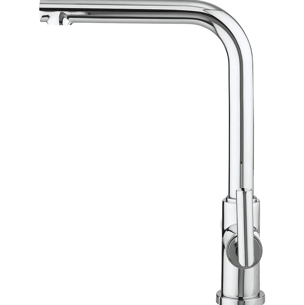 Crosswater Cucina Tropic Dual Control Mono Kitchen Mixer - Chrome