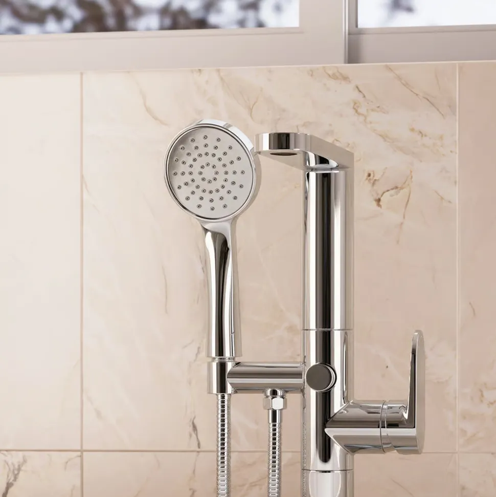 Crosswater Drift Floorstanding Bath Shower Mixer Tap