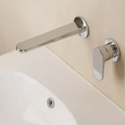 Crosswater Drift 2 Hole Wall Mounted Basin Mixer Tap