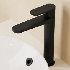 Crosswater Drift Tall Mono Basin Mixer Tap with Slotted Waste