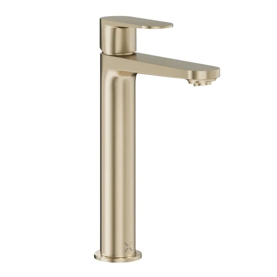 Crosswater Drift Tall Mono Basin Mixer Tap with Slotted Waste