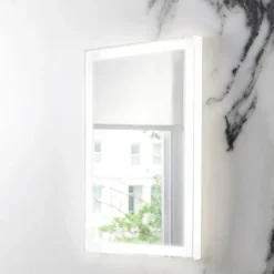 Crosswater Dune Steam Free LED Illuminated Mirror - 400 x 600mm