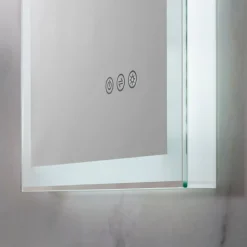 Crosswater Dune Steam Free LED Illuminated Mirror - 400 x 600mm
