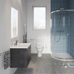 Crosswater Elite 50 Back Lit Mirror - 800 x 500mm