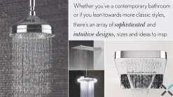 Crosswater Essence High Density ABS 320mm Fixed Shower Head