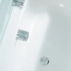 Crosswater Extended Bath Pop-Up Waste with Bath Filler 90cm