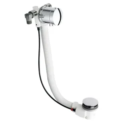 Crosswater Extended Bath Pop-Up Waste with Bath Filler 90cm