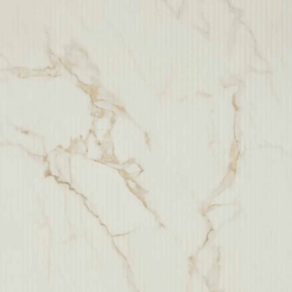 Crosswater Fluted Marble Waterproof Core Laminate Bathroom Wall Panel