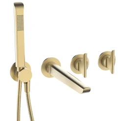 Crosswater Foile Module 2 Outlet Shower Valve, Bath Spout & Handset