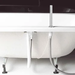 Crosswater Follow Me Shower Handset & Hose with Estucheon & Waste Drain