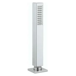 Crosswater Follow Me Square Shower Handset & Hose with Estucheon & Waste Drain