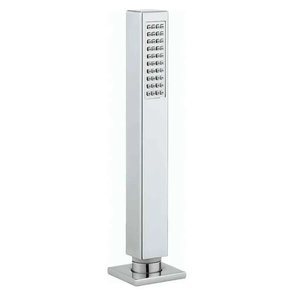 Crosswater Follow Me Square Shower Handset & Hose with Estucheon & Waste Drain