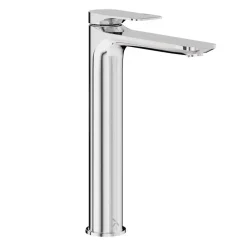 Crosswater Fuse Tall Mono Basin Mixer Tap with Click Clack Waste