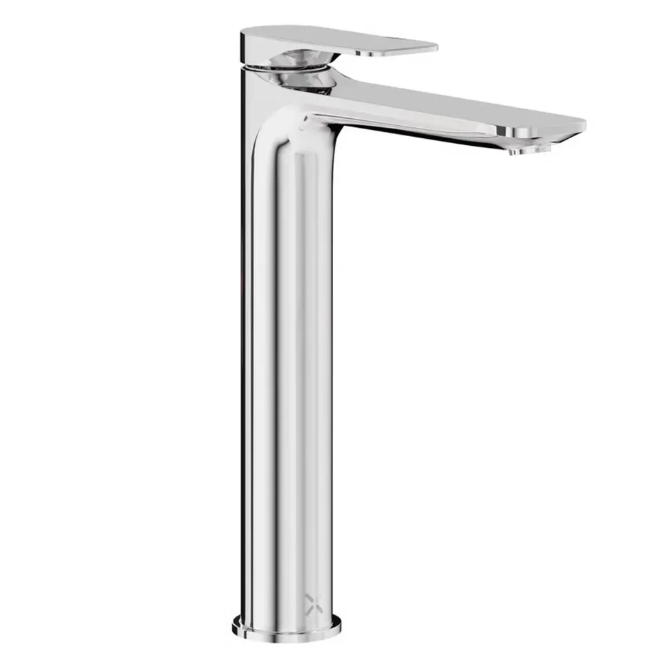 Crosswater Fuse Tall Mono Basin Mixer Tap with Click Clack Waste