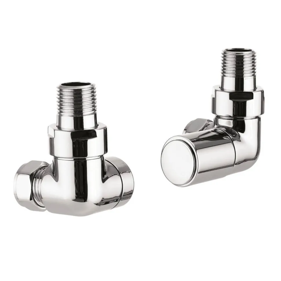 Crosswater Glide Corner Radiator Valves