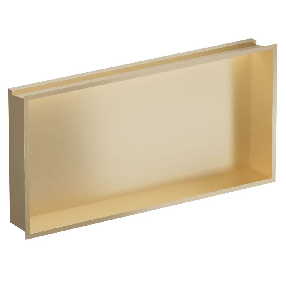 Crosswater Inset LED Illuminated Shower Niche - 610 x 305mm