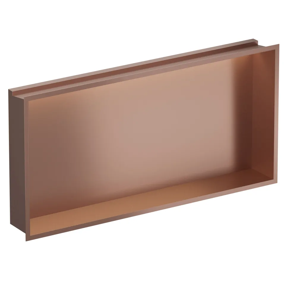 Crosswater Inset LED Illuminated Shower Niche - 610 x 305mm