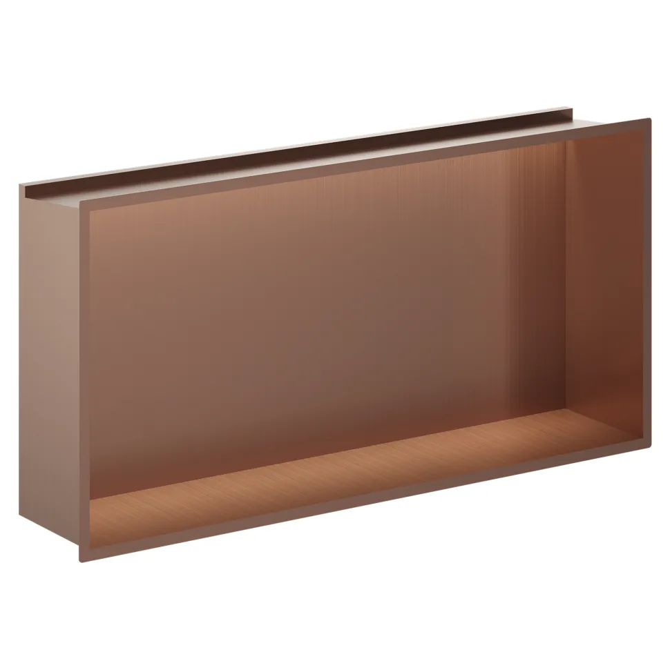 Crosswater Inset LED Illuminated Shower Niche - 610 x 305mm