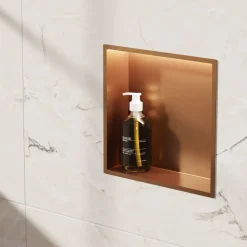 Crosswater Inset LED Illuminated Shower Niche - 305 x 305mm