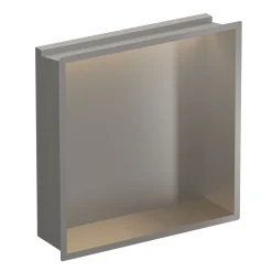 Crosswater Inset LED Illuminated Shower Niche - 305 x 305mm