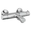 Crosswater Kai Exposed Thermostatic Bath Shower Mixer with Integrated Bath Spout