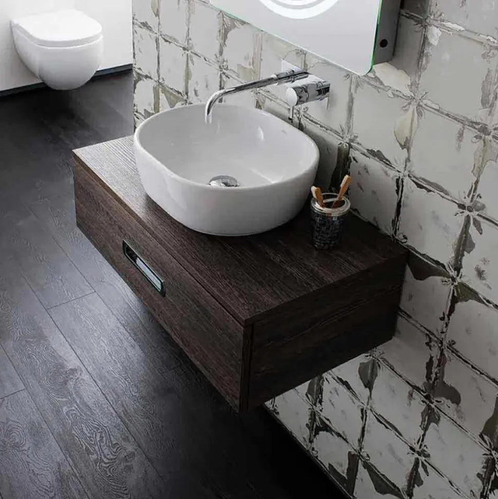 Crosswater Kai Lever Wall Mounted Basin Set with Cover Plate