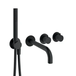 Crosswater Module 2 Outlet Concealed Thermostatic Shower Valve With Bath Spout & Shower Handset