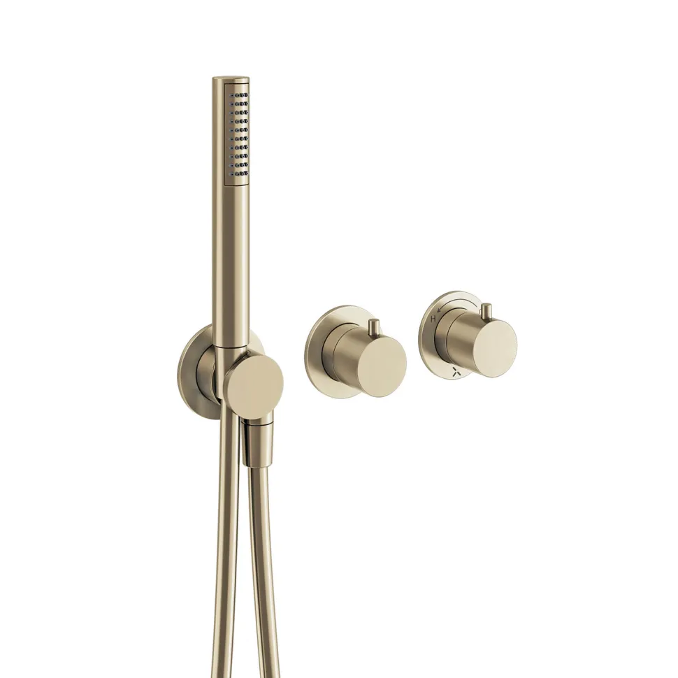 Crosswater Module 2 Outlet Concealed Thermostatic Shower Valve & Shower Handset