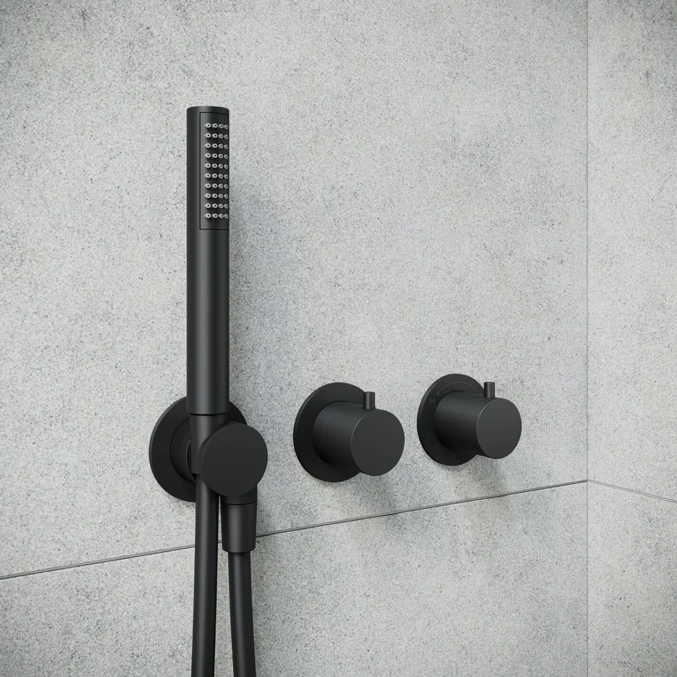 Crosswater Module 2 Outlet Concealed Thermostatic Shower Valve & Shower Handset