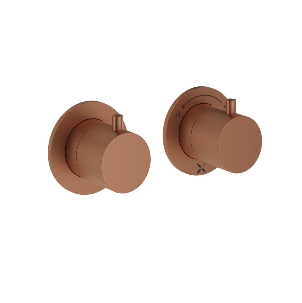 Crosswater Module 2 Outlet Concealed Thermostatic Shower Valve