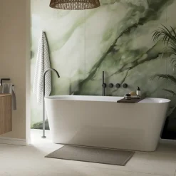 Crosswater Moss Stone Acrylic Bathroom Wall Panel