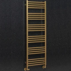 Crosswater MPRO Brushed Brass Heated Towel Rail