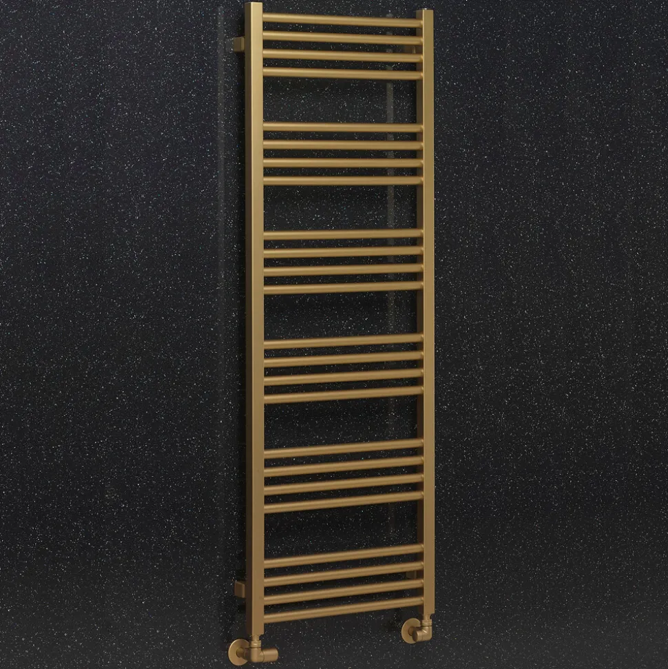 Crosswater MPRO Brushed Brass Heated Towel Rail