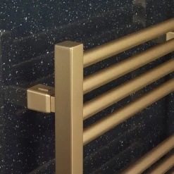 Crosswater MPRO Brushed Brass Heated Towel Rail