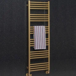 Crosswater MPRO Brushed Brass Heated Towel Rail